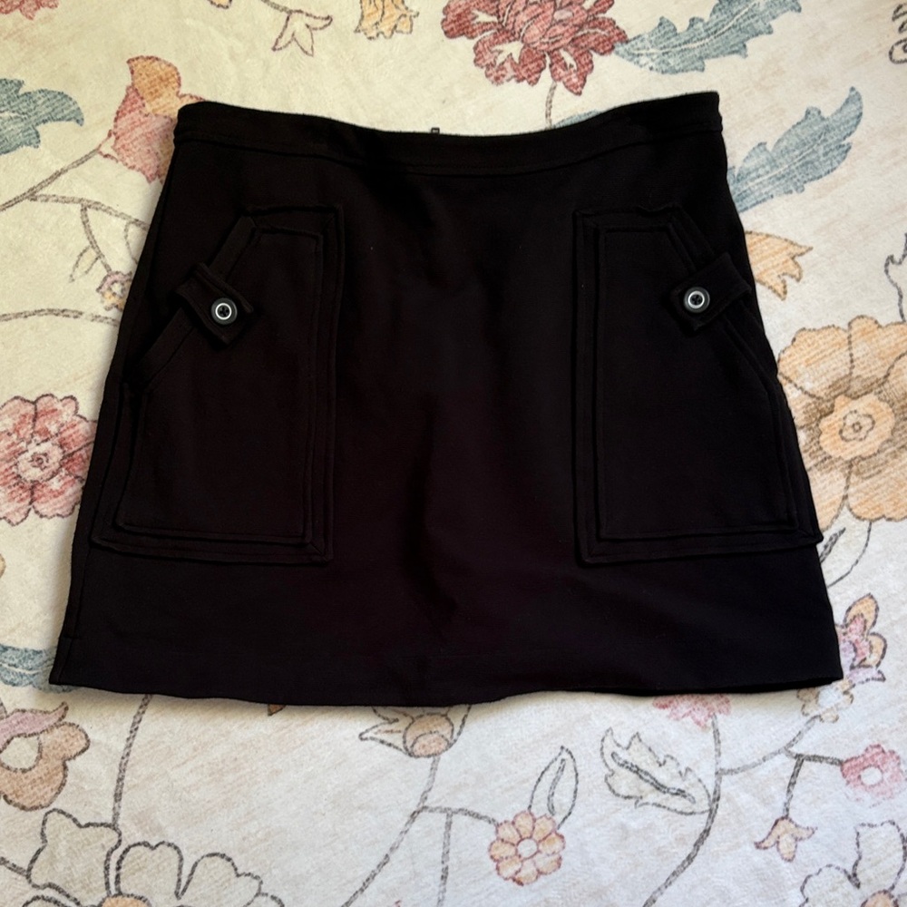 Anthropologie Maeve Black Skirt